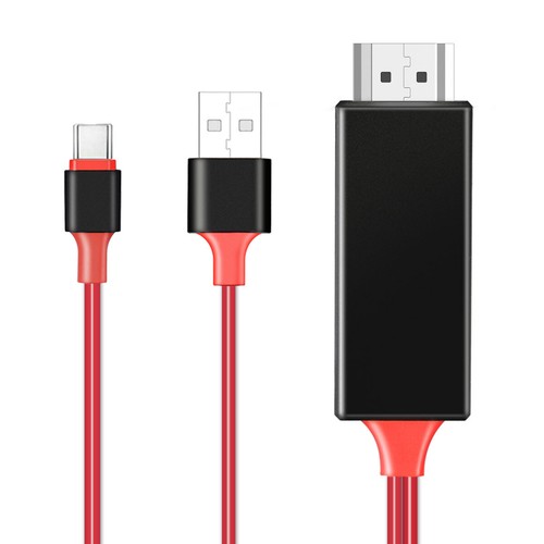 For Samsung Galaxy S22 S21 S21 S10 S9 USB-C to HDMI HDTV 4K 60Hz Adapter Cable - Picture 4 of 12