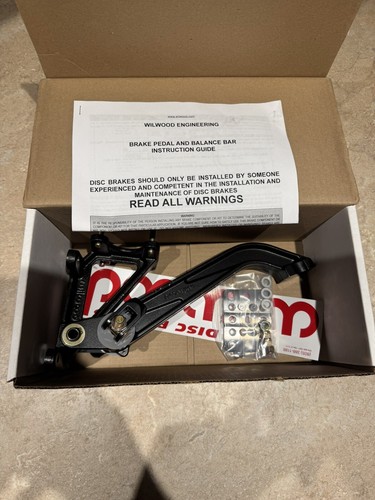 Wilwood 340-13832 Dual Master Cylinder Swing Mount Brake Pedal, 7:1