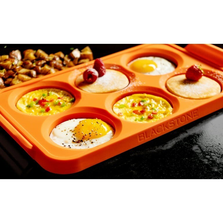 Section Blackstone Egg Ring Tray Blackstone Silicone Egg Rings