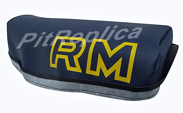 NUEVA CUBIERTA DE SILLÍN ASIENTO SUZUKI RM250 RM465 RM500 1981 1982 1983 *AZUL OSCURO* *3TACC Foto 2 de 4