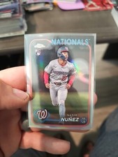 2023 Topps Chrome Update Series USC173 Nasim Nunez Refractor