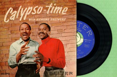 NICHOLAS BROTHERS / Calypso Time / BELTER 50.070 Pres Spain 1957 EP VG+ - Afbeelding 1 van 5