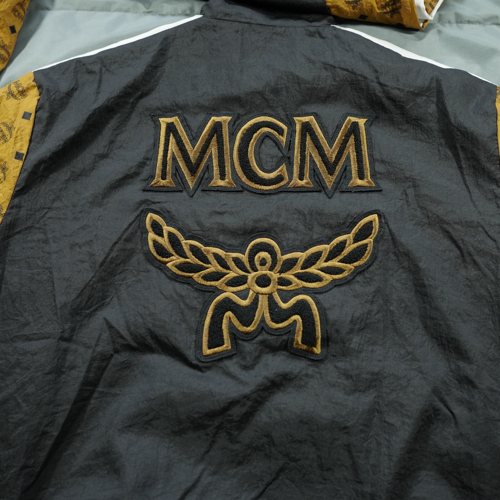 Puma MCM Track Jacket Pants Suit Mens Extra Large Bla… Gem