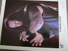Undertaker #2 WWE Original Promo Photo 8x10  WWF ohne Autogramm no Autograph