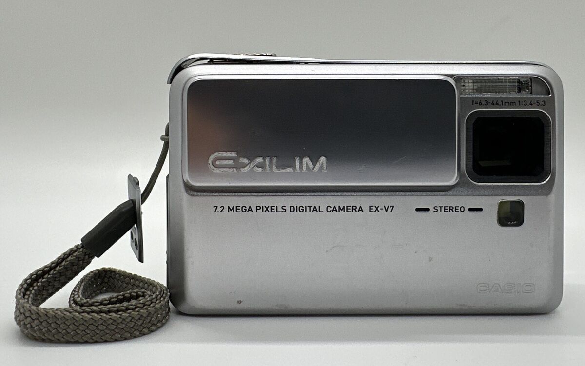 Casio Exilim EX-V7 Digital Camera UNTESTED NO BATTERY NO Casio Exilim EX-V7 Digital Camera UNTESTED NO BATTERY NO