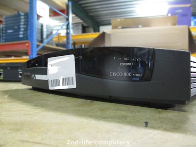 EXCL PSU - Cisco 827 Ethernet Router 10Mbps IPX/SPX HTTP ANSI T1.413, IEEE 802.3