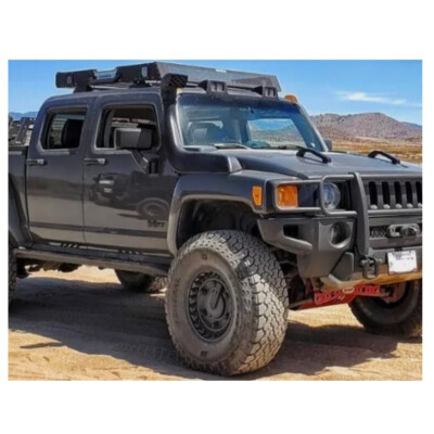 Fit 2006-2010 Hummer H3 H3T Rolling Head 3.7L I5 5.3L V8 Offroad Air Snorkel Kit