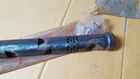 Kawasaki Muffler Baffle Tube GA2 GA3 GA5 NOS JP 725-100-1451 - Image 2 of 4