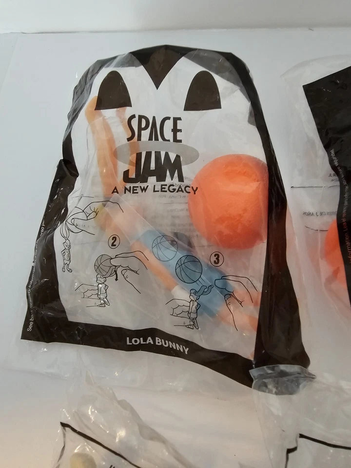 McDonald’s Happy Meal Juguete Lote de 6 Mascotas2 Space Jam Scooby-Doo Sellado Foto 2 de 4