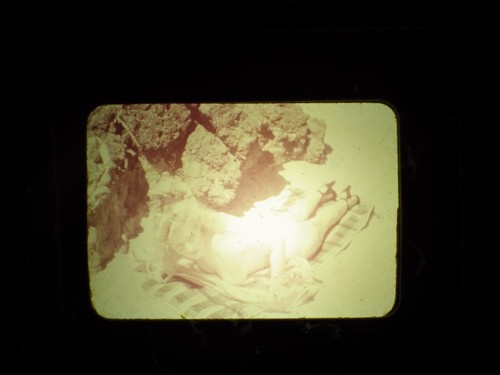 Vtg 1940S 35mm SLIDE Stereo Risque Pinup Glamour Girl CHEESECAKE GEMS ...