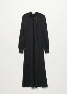 Brandneu mit Etikett Mango fließendes langes Damenkleid Größe Medium UK 10 UVP 69,99 £