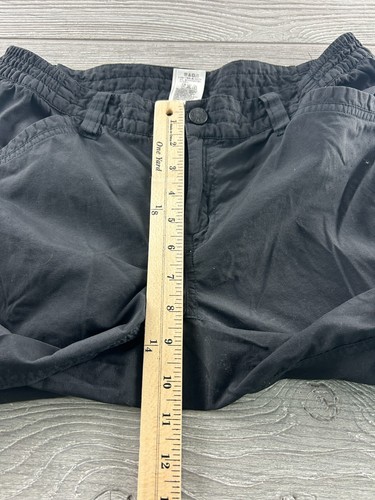 The North Face Convertible Cargo Pants Women's Size 8 Zip Off Black - Picture 10 of 12