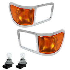Headlight Bezel Trim Fit For 2000-15 Ford F650 F750 Left Right Driver Passenger
