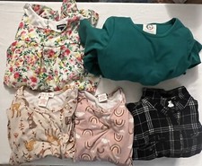 Lot Of Girls Dresses, Size 5 Various Brands Tags In Pictures