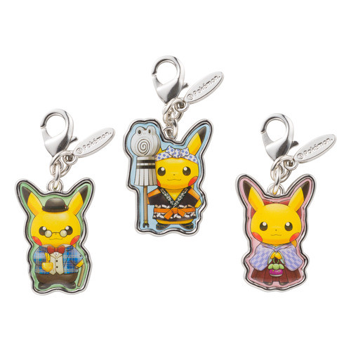 Pokemon Center Original Tokyo DX Metal charm Firefighter Hakama Gentleman