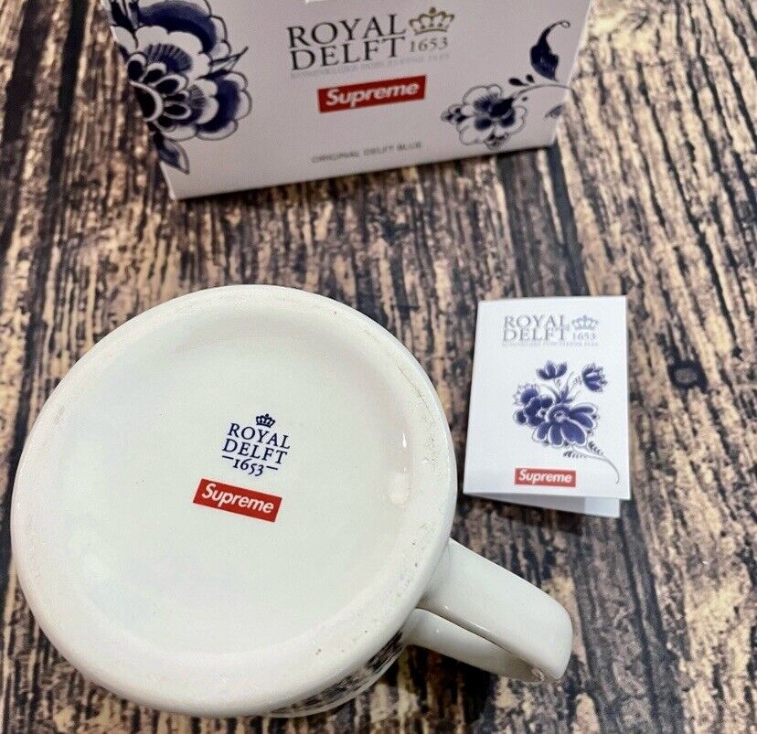 Supreme / Royal Delft 190 Bowery Beer Mug | eBay Supreme / Royal Delft 190 Bowery Beer Mug | eBay