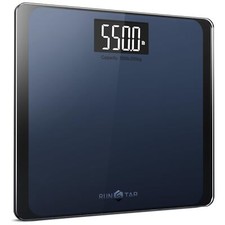 550lb Bathroom Digital Scale for Body Weight with Ultra-Wide Platform and Lar...