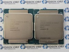 Lot of 2 INTEL Xeon E5-2640V3 SR205 2.60 GHz 20 MB SmartCache 90 W SKU 13458