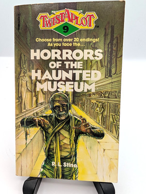 Twist a Plot 9 Horrors of the Haunted Museum R.L Stine Choose your own adven 83
