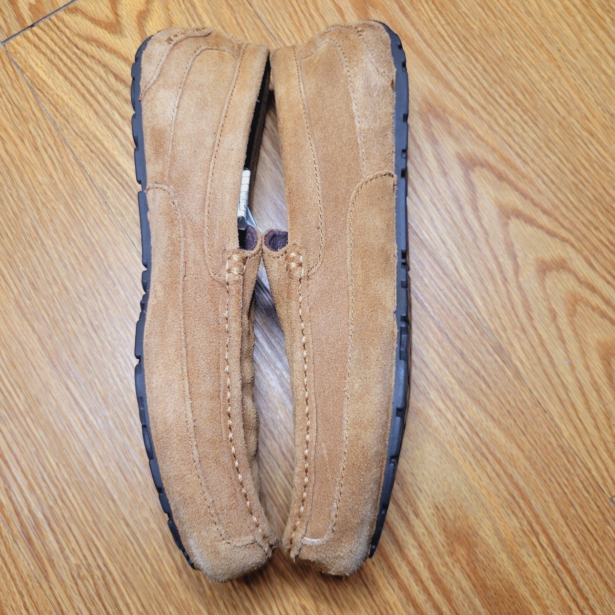 UGG Men\'s Alder Slip On Suede Moccasin Loafer 1003419 Size US 11 Tan/Brown Ugg Australia 1003419 Mens Alder Slipper | Mercari main image 4