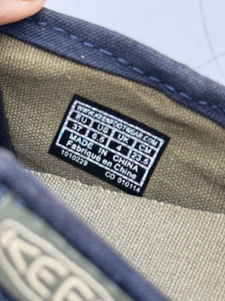 Sandalias planas Keen Mary Jane para mujer talla 6,5 multicolor lona denim informales Foto 3 de 4