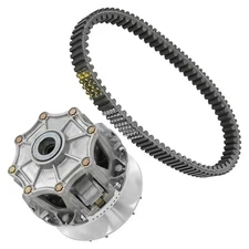 49093-0064 Complete Primary Drive Clutch & Belt For Kawasaki Brute Force 750 650