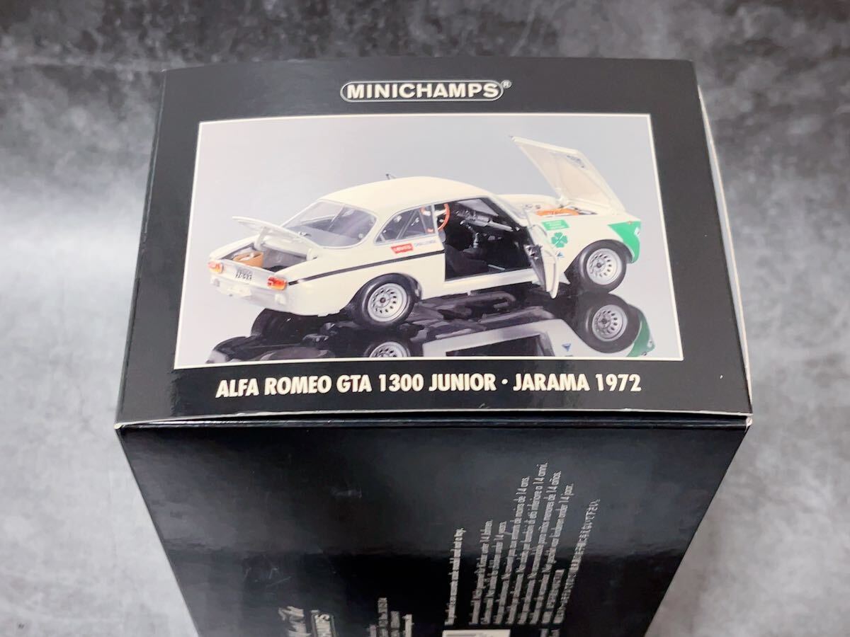 MINICAMPS 1/18 PAUL''S MODEL ART ALFA ROMEO GTA 1300 JUNIOR MINICAMPS 1/18 PAUL''S MODEL ART ALFA ROMEO GTA 1300 JUNIOR