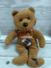 CELEBRITY BEARS Star 78 SURVIVOR OUTLAST THE OUTBACK Plush Toy Bear