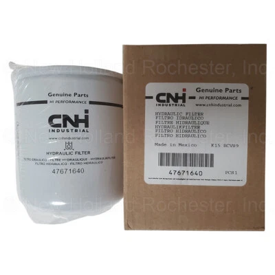 New Holland Hydrostatic Oil Filter Part # 47671640 for Tractors T, TC,