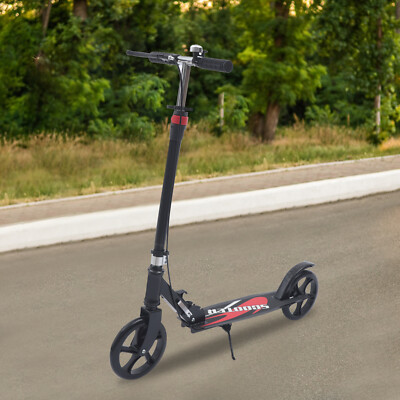 Cityroller Erwachsene Klappbar Scooter Tretroller T-Style 200mm R?der+Handbremse