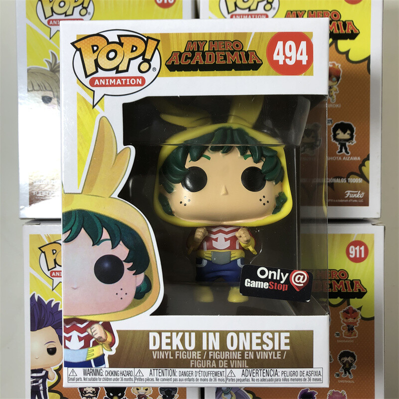 Figurine Pop My Hero Academia Deku In Onesi #494 Gamestop - W/Protector New