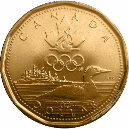 Complete Set 2004-2016 Seven Canada Olympic Lucky Loonie Coins