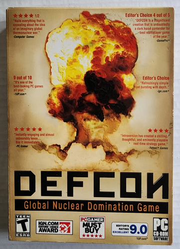 DefCon Global Nuclear Domination, 2007, Boxed US Retail Edition Sealed & New