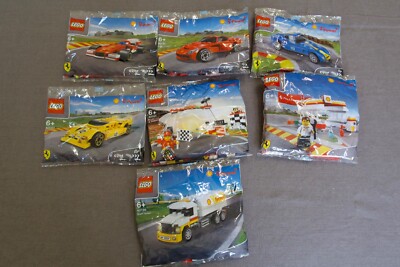 LEGO 40190/91/92/93/94/95/96 - SHELL V POWER FERRARI - POLYBAG - NEU VERSIEGELT