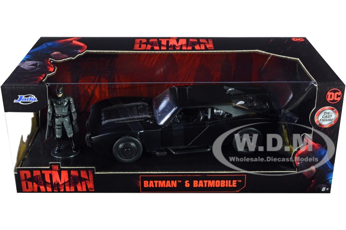 Jada 1:24 Hollywood Rides The Batman Batmobile w/Batman Figure