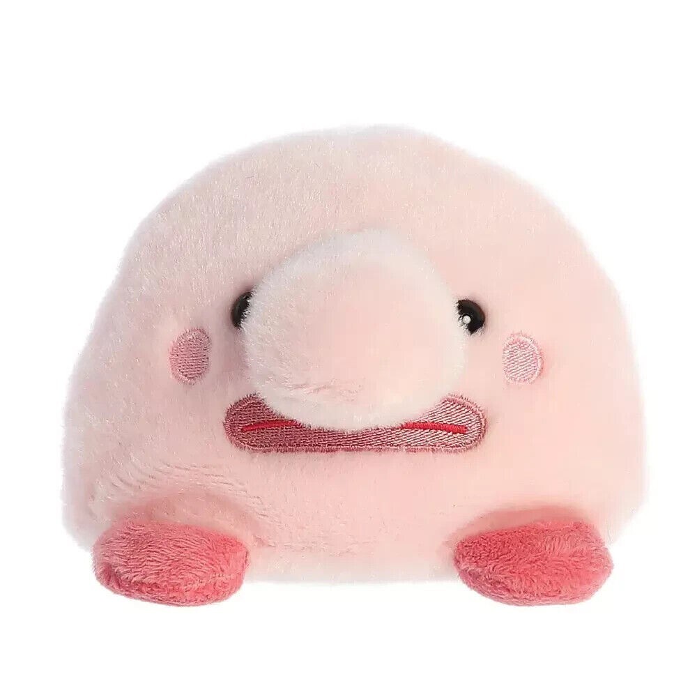AURORA PALM PALS BART BLOWFISH   5"" SUPER SOFT BEAN TOY PLUSH NEW