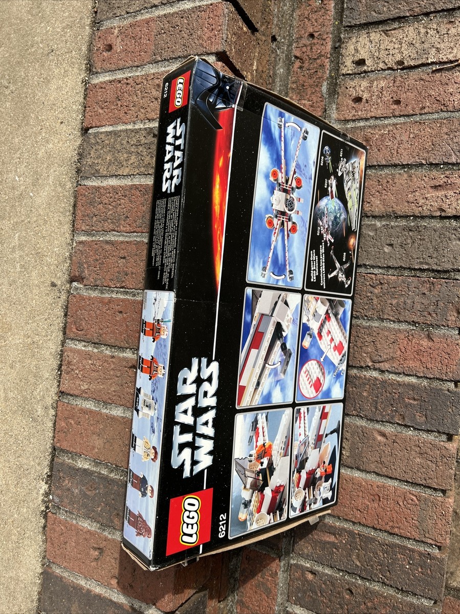 LEGO 6212 Star Wars X-Wing Fighter new sealed Dented Damaged Box
