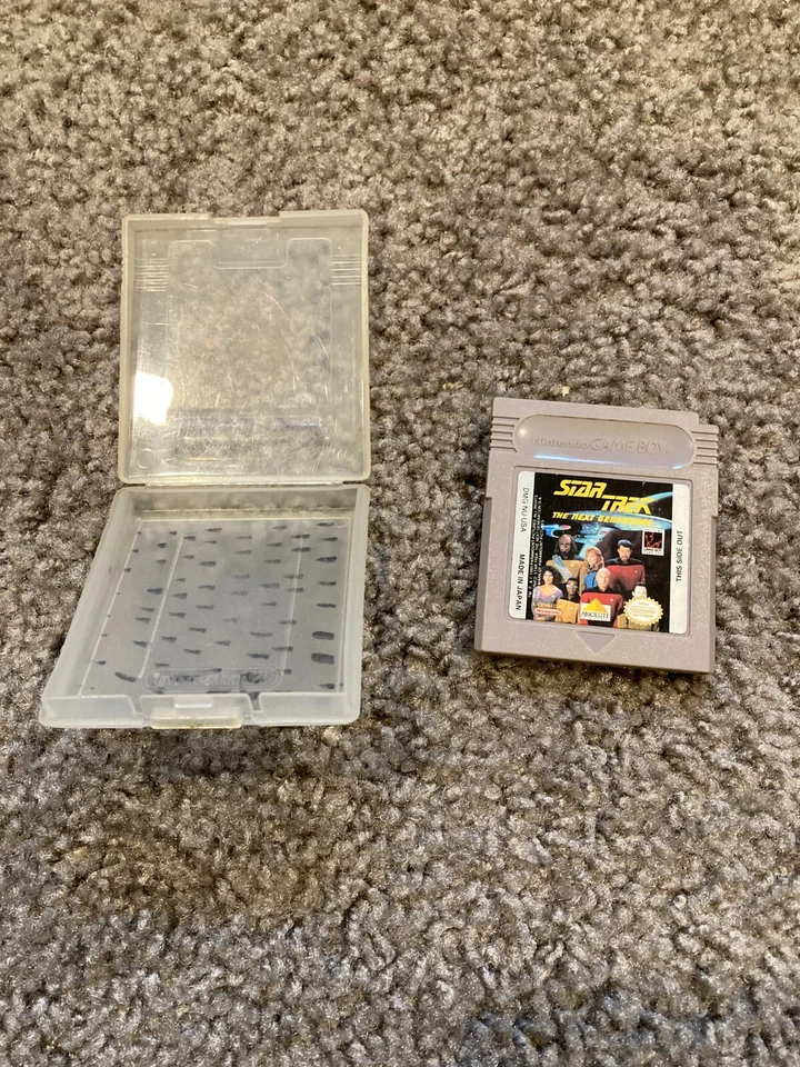 Star Trek: The Next Generation (Nintendo Game Boy, 1993) w/Case - Image 3 of 3