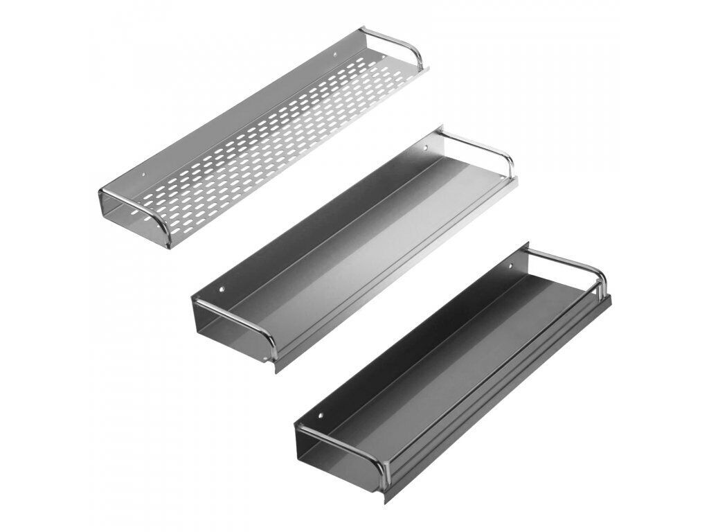 Edelstahl Küchenregal Edelstahlregal Wandregal Regal Regalhalter Gewürzregal