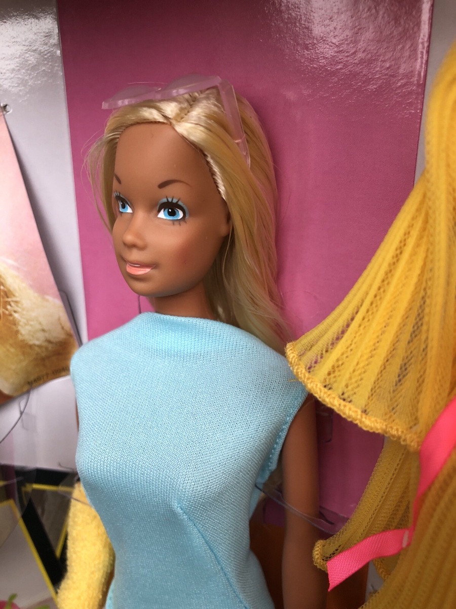 1977 Blonde Tan Malibu Barbie Reproduction - 50Th