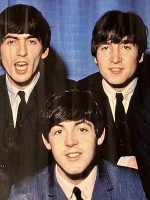 Beatles / A HARD DAY'S NIGHT 1976 Japan Original Promo Poster B2
