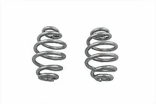 Chrome 3" Seat Spring Set fits Harley-Davidson Custom Chopper Bobber