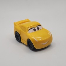 Disney Pixar Cars DINCO Yellow Toy Car McDonalds Happy Meal Toy Car