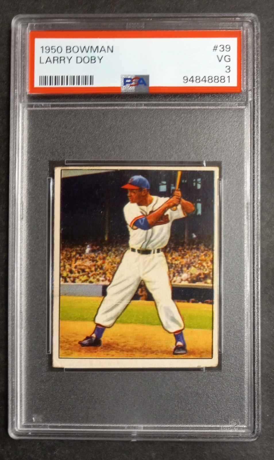 1950 Bowman - #39 Larry Doby - HOF - PSA 3 VG