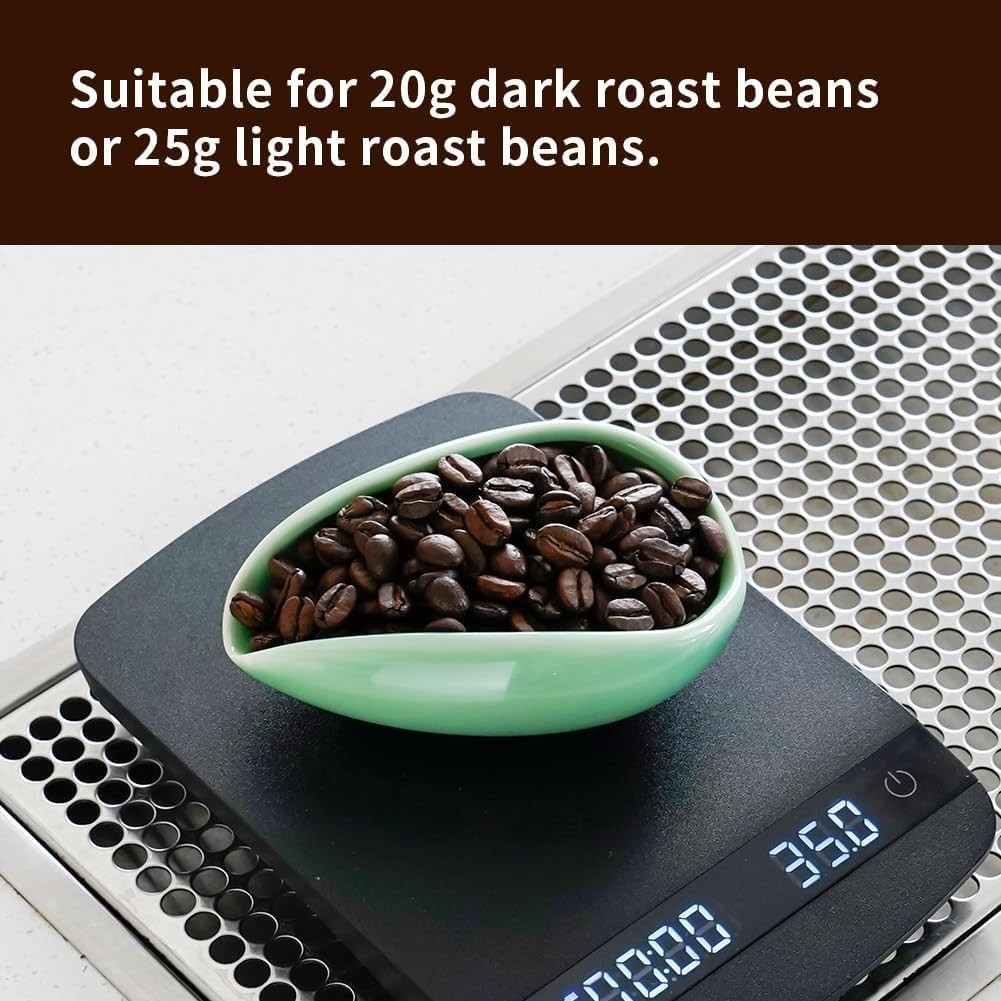 Coffee Bean Dosing Cup Ceramic Dosing Dish for Coffee Beans Coffee Been Dosin...