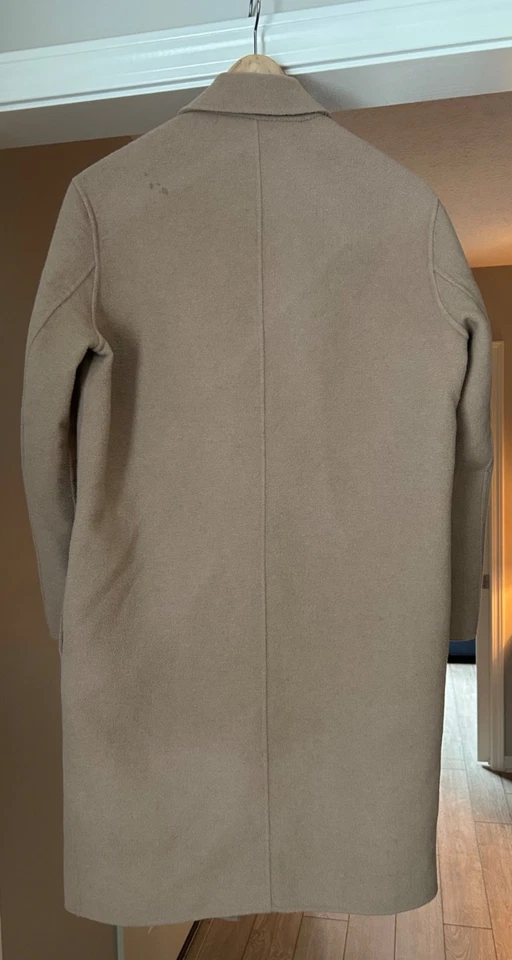 Abrigo de lana para mujer All Saints - Tostado - Talla pequeña - Algunas marcas como se muestra en las imágenes Foto 2 de 4
