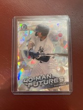 2021 Bowman Chrome 40-Man Futures Jasson Dominguez Atomic Refractor /150