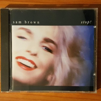 SAM BROWN stop! FULL SILVER PDO WGER EX/EX (CD Album, Rock, A&M, 1988)