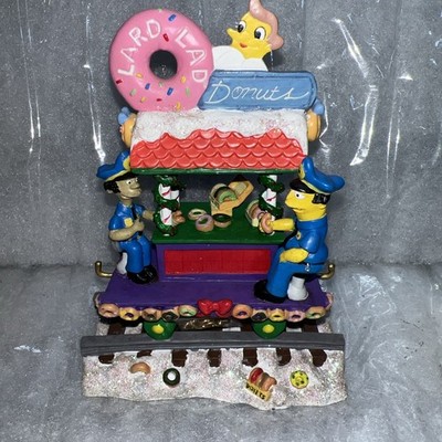Hamilton Simpsons lard lad for the holidays cop donut train village Xmas