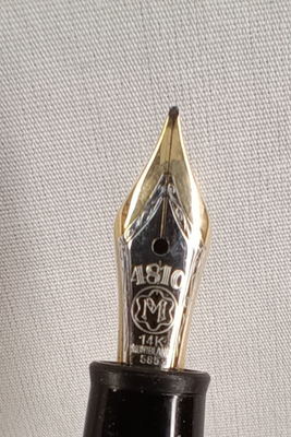 1980s Montblanc Meistuck Fountain Pen 14K nib Diplomat style | eBay